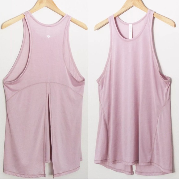 Lululemon Goal Up Tank Color Antionette Size 6 like new - Picture 5 of 9